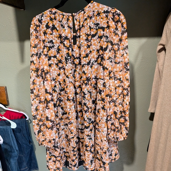 Floral Babydoll Dress - Picture 4 of 4